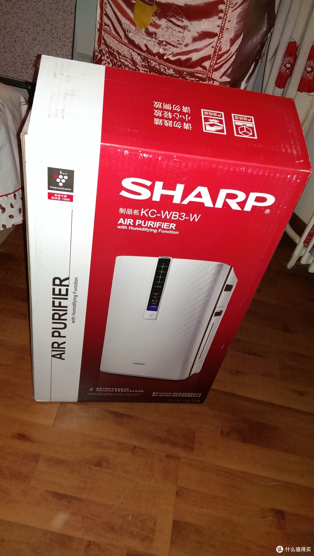 安静的净化器:良心价购入SHARP 夏普 加湿型空气净化器 KC-WB3-W
