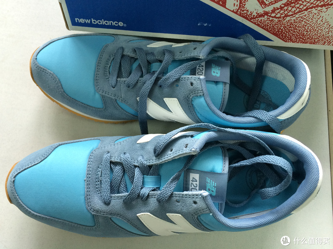 海淘自凑情侣鞋：New Balance 新百伦 420N 男款复古休闲鞋 + 695 女款运动鞋