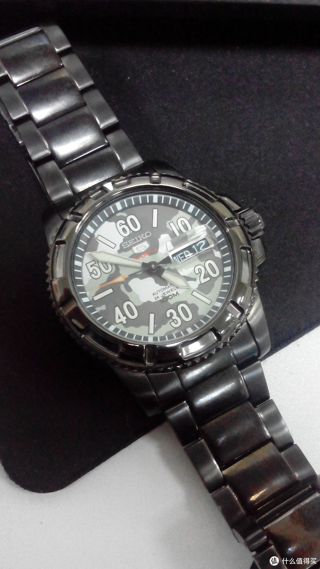 迷彩控乱入：Ashford直邮 SEIKO 精工 5 Sports 男款机械表 SRP225K1