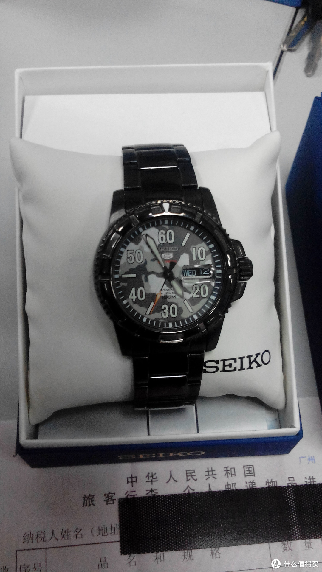 迷彩控乱入：Ashford直邮 SEIKO 精工 5 Sports 男款机械表 SRP225K1