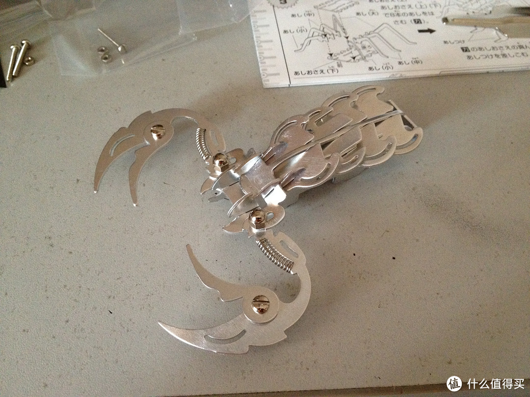 blingbling的金属拼装玩具：METALKIT Scorpion