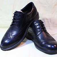 ecco 爱步 Atlanta Wing Tip Oxford 男款正装系带皮鞋，一波三折的海淘