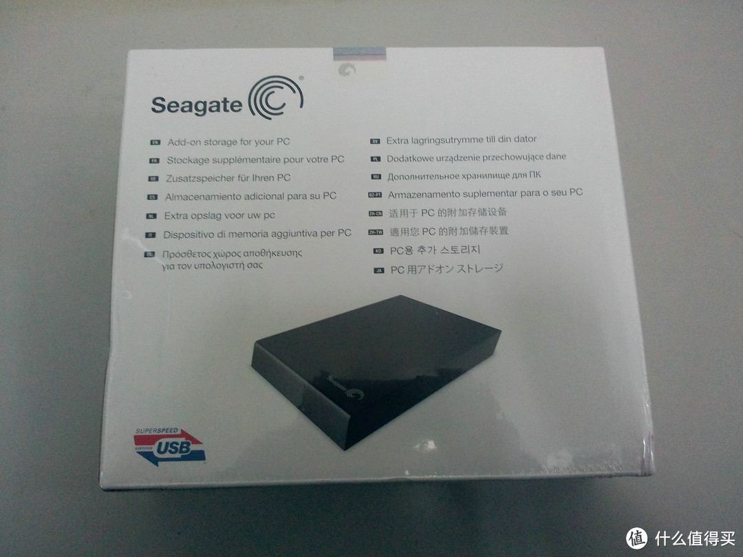 黑皮大肚腩 希捷（Seagate）新睿翼2TB 移动硬盘 开箱记