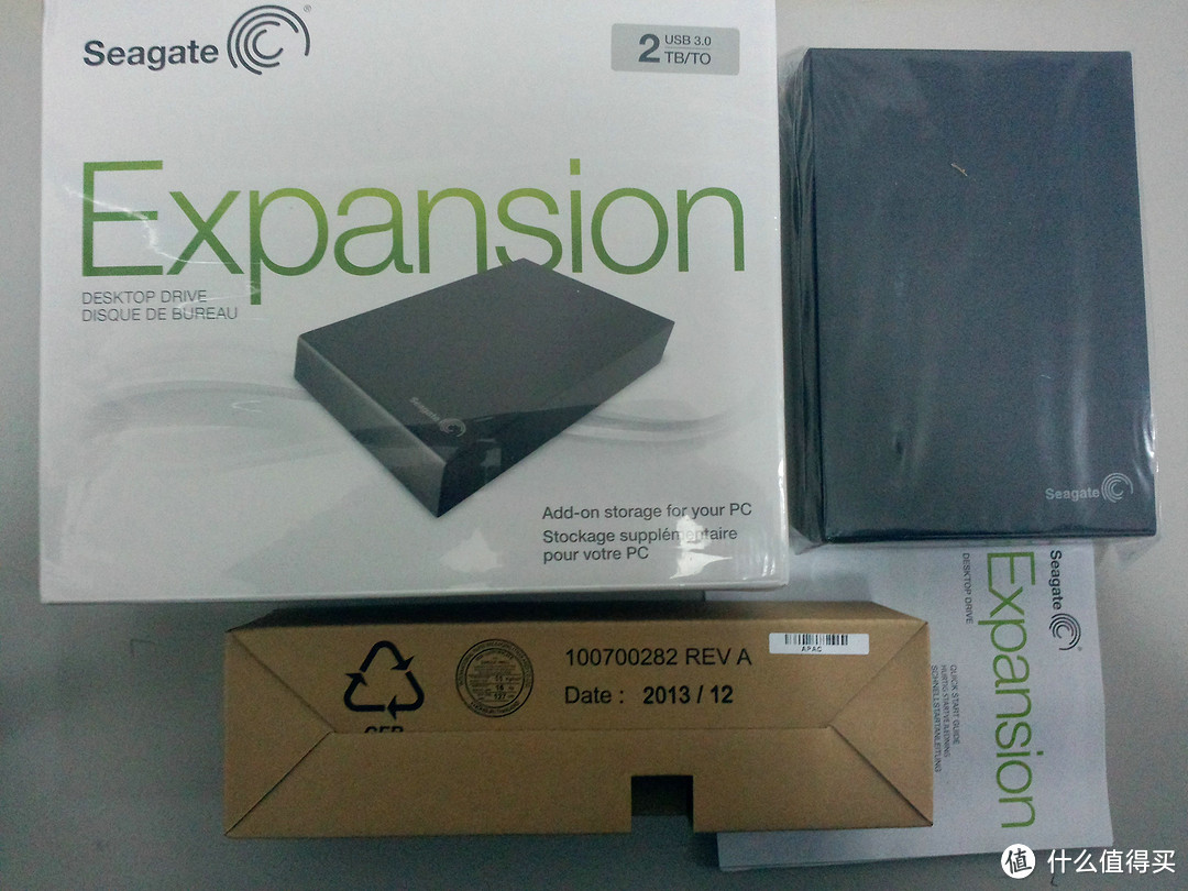 黑皮大肚腩 希捷（Seagate）新睿翼2TB 移动硬盘 开箱记