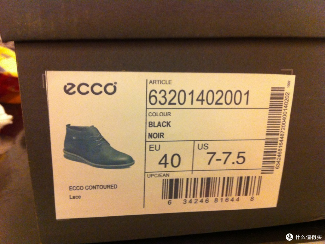 想说爱你不容易:入手ECCO 爱步 Contoured Chukka 男靴