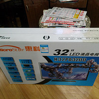 惠科 H32PA3200 32寸液晶电视使用体验(接口|色彩)