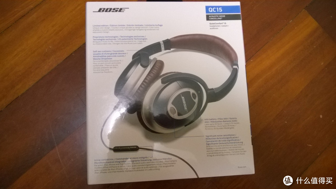 Bose 博士 QuietComfort 15 （QC15 ）头戴式 主动降噪耳机