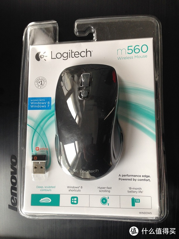 设计出色，dpi略低：海淘Logitech 罗技 M560 无线鼠标