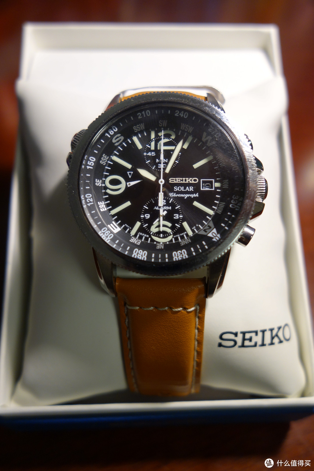 seiko 精工 ssc081 男款 光动能腕表