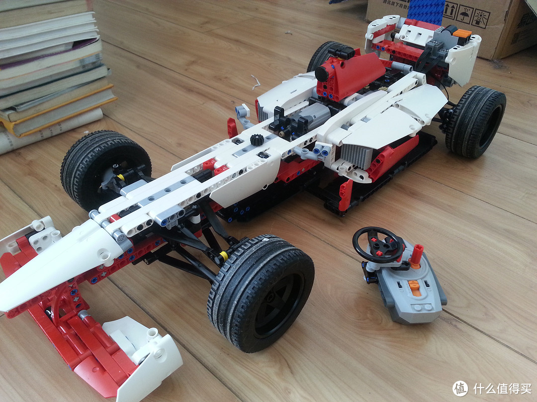 LEGO 乐高 42000 Grand Prix Racer 方程式赛车 简单加装行走部动力作业