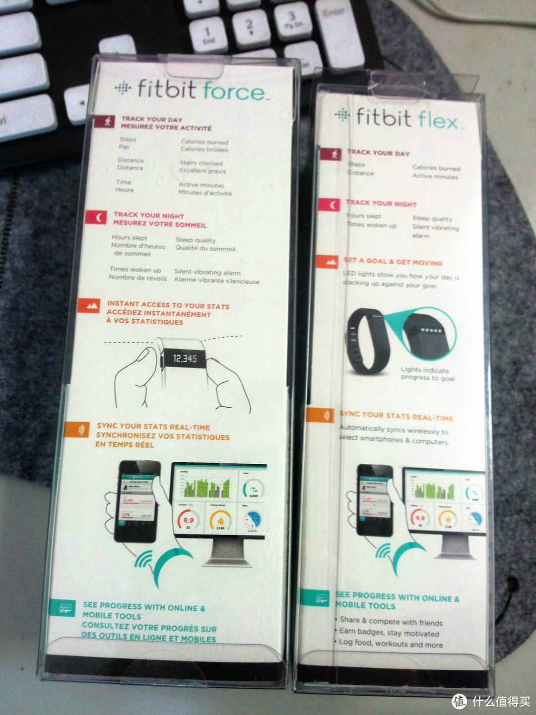 唠唠叨叨拖延症之：Fitbit Flex & Force 使用小记