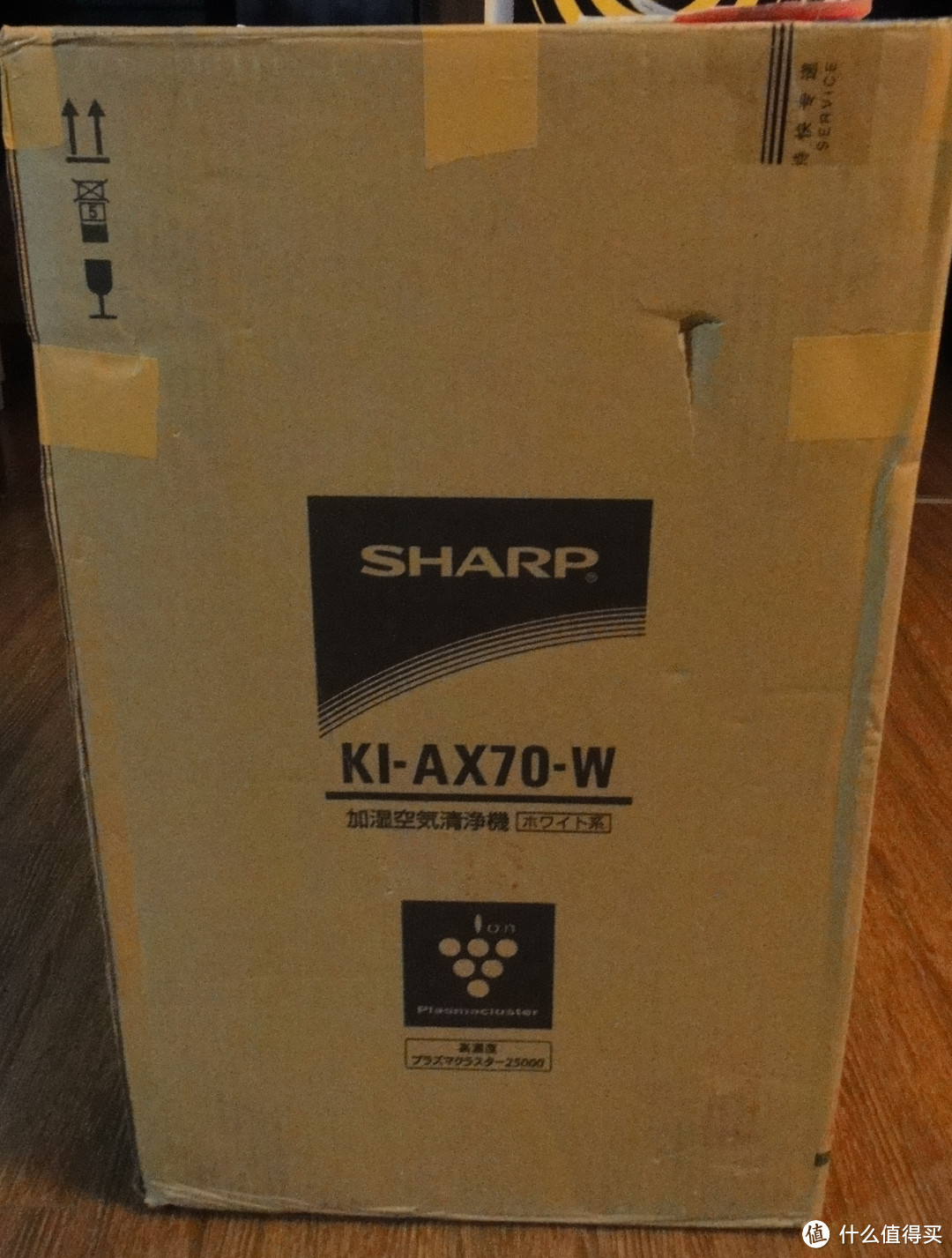 日淘 SHARP 夏普KI-AX70 空气净化器到手开箱设置，加装甲醛滤网及臭氧问题探讨