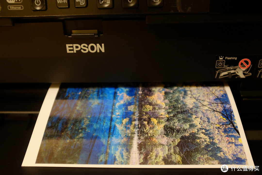 无输出 不摄影：EPSON 爱普生 Stylus Photo R2000 8色专业级 照片喷墨打印机