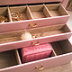 少女の小秘密：粉红欧式梳妆盒