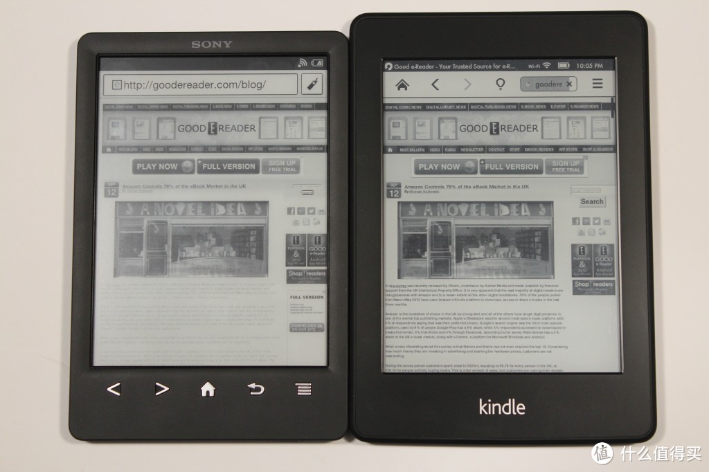 小众电纸书：Sony 索尼 Reader T3 电子书阅读器 日版