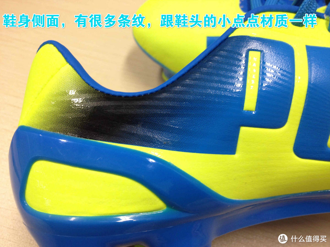 坐飞机过来的一只猫：海淘洋白菜puma 彪马 Evospeed 2.2 FG 足球鞋 蓝黄配色