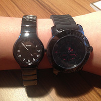 走向世界的中国大妈：RADO 雷达 Rado True 真系列 女款腕表 R27655192 + JUICY COUTURE 橘滋 BFF 女款时装表 1900735