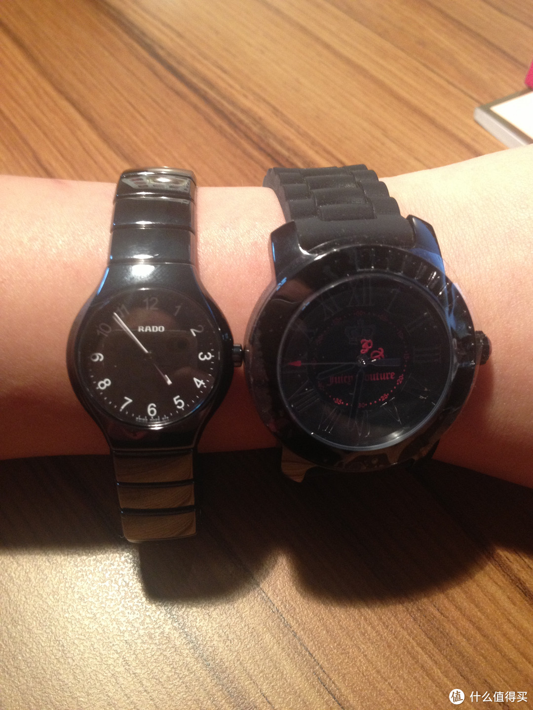 走向世界的中国大妈：RADO 雷达 Rado True 真系列 女款腕表 R27655192 + JUICY COUTURE 橘滋 BFF 女款时装表 1900735