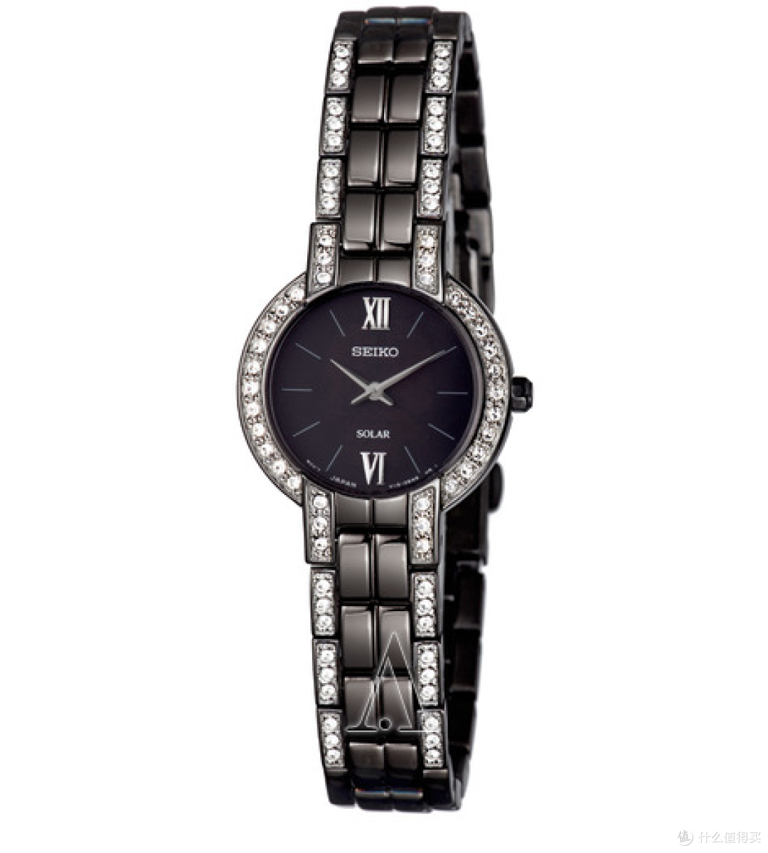 送妹纸的森日礼物:SEIKO 精工 SUP177 女款 太阳能 时装腕表