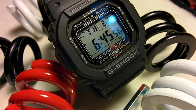 casio 卡西欧 g-shock gwm5610-1 男款电波表