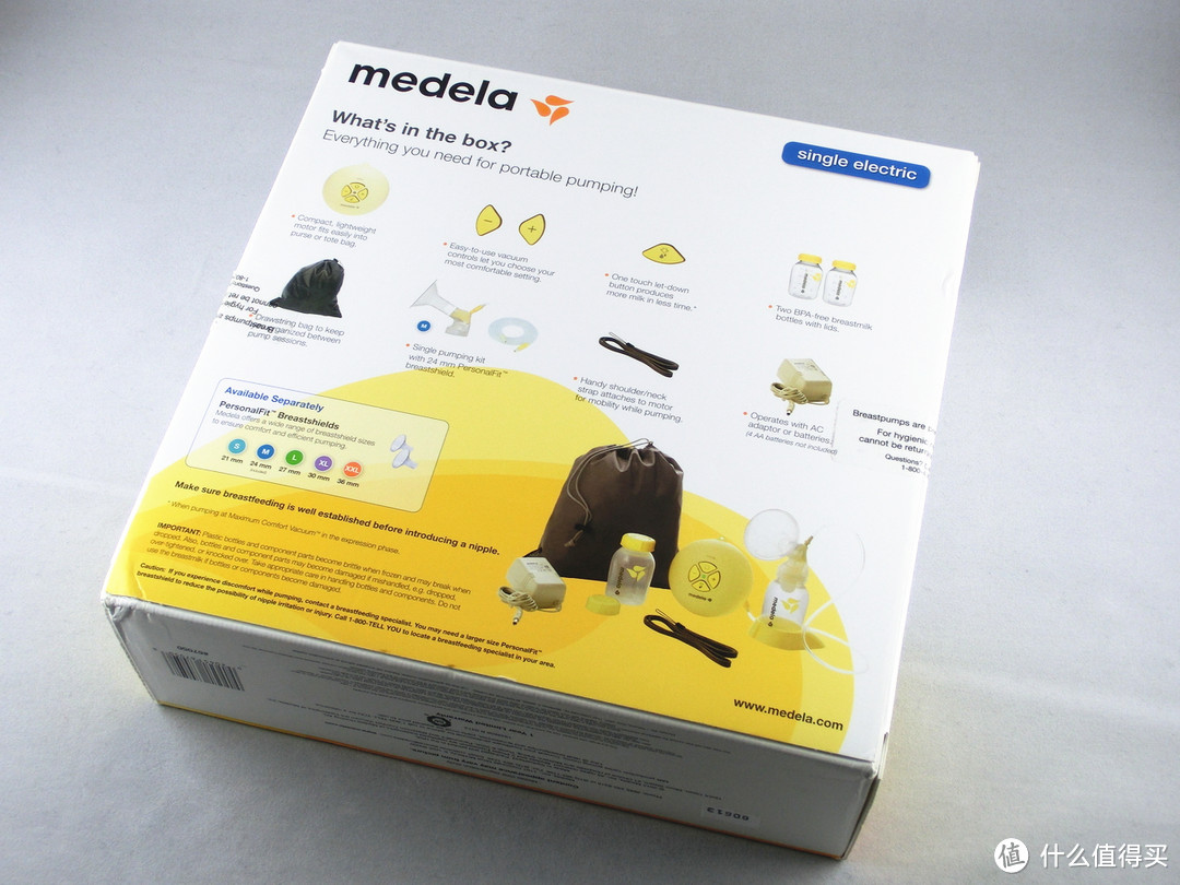 美版 medela 美德乐 Swing 丝韵 双韵律电动吸乳器