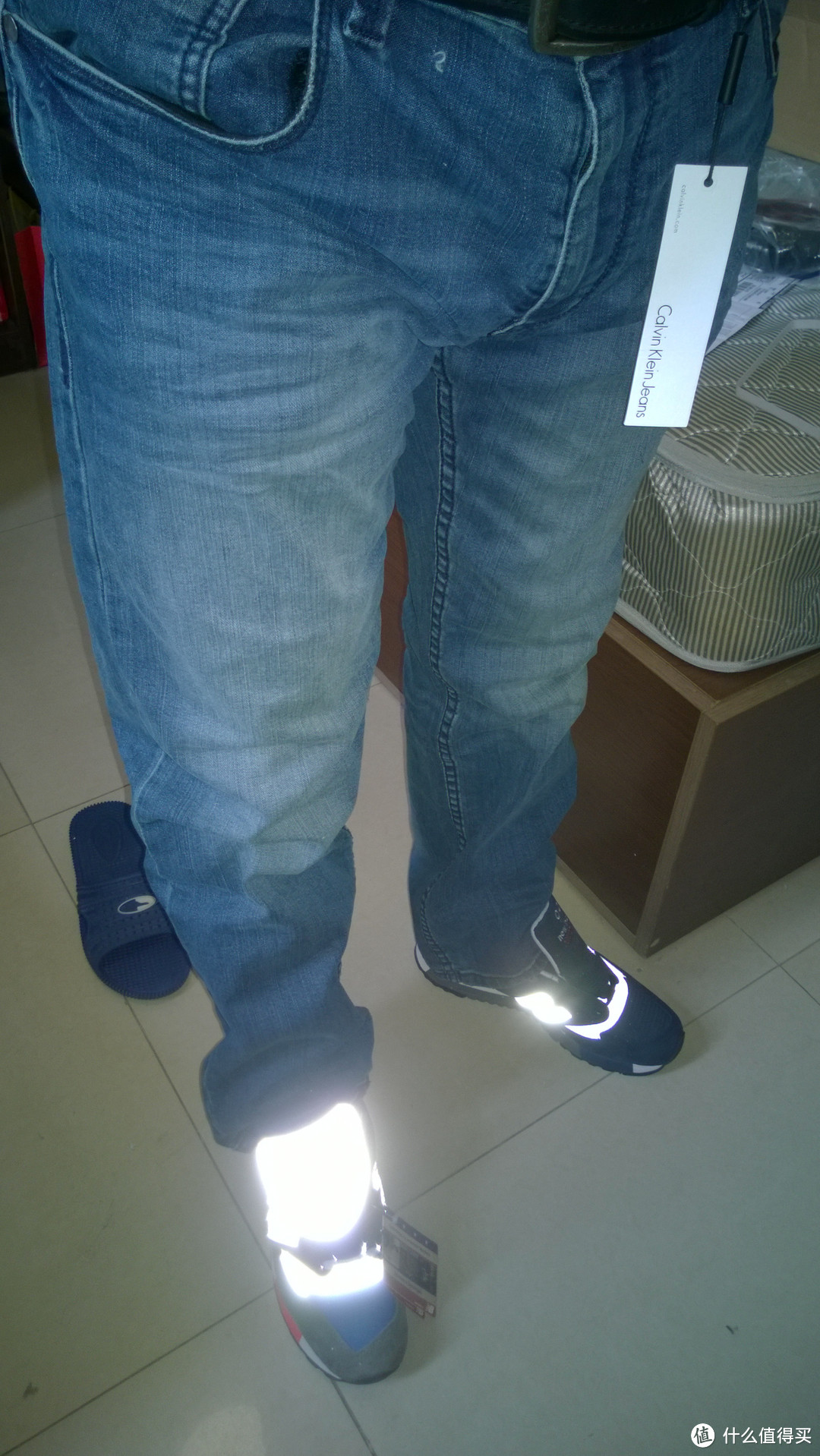 New Balance 新百伦 JC1、JC3 慢跑鞋 +  Calvin Klein Jeans Straight Leg Jean In Supernova 男款直筒牛仔裤 + 哥伦比亚腰带