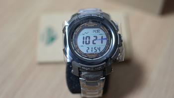 Casio 卡西欧 PAW2000T-7CR 登山系列 男款太阳能电波表