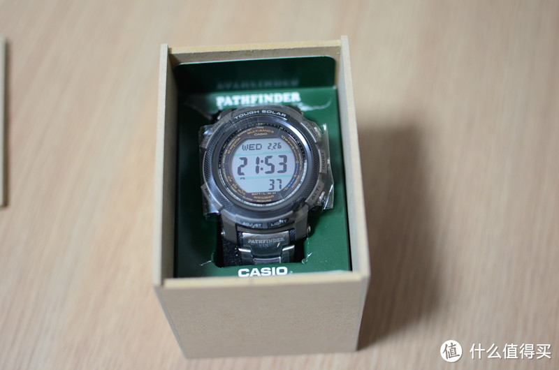 Casio 卡西欧 PAW2000T-7CR 登山系列 男款太阳能电波表