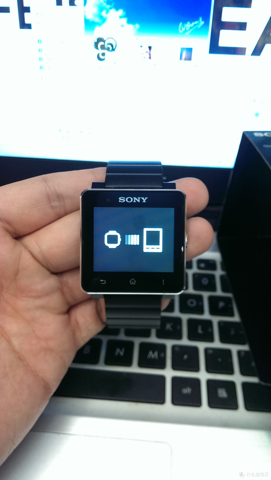 sony索尼smartwatch2sw2智能手表开箱加简单使用