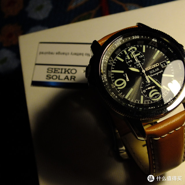 菜鸟的第一次海淘:SEIKO 精工 SSC081 男款 光动能腕表