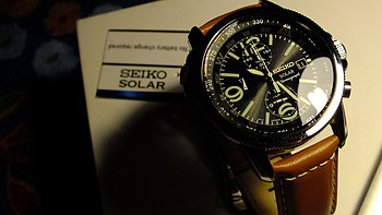 菜鸟的第一次海淘：SEIKO 精工 SSC081 男款 光动能腕表