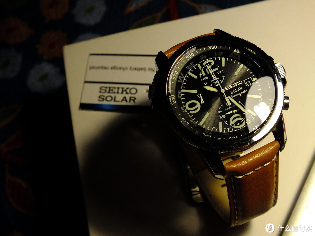 菜鸟的第一次海淘：SEIKO 精工 SSC081 男款 光动能腕表