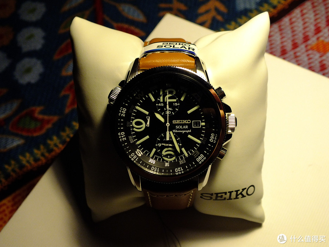 菜鸟的第一次海淘：SEIKO 精工 SSC081 男款 光动能腕表