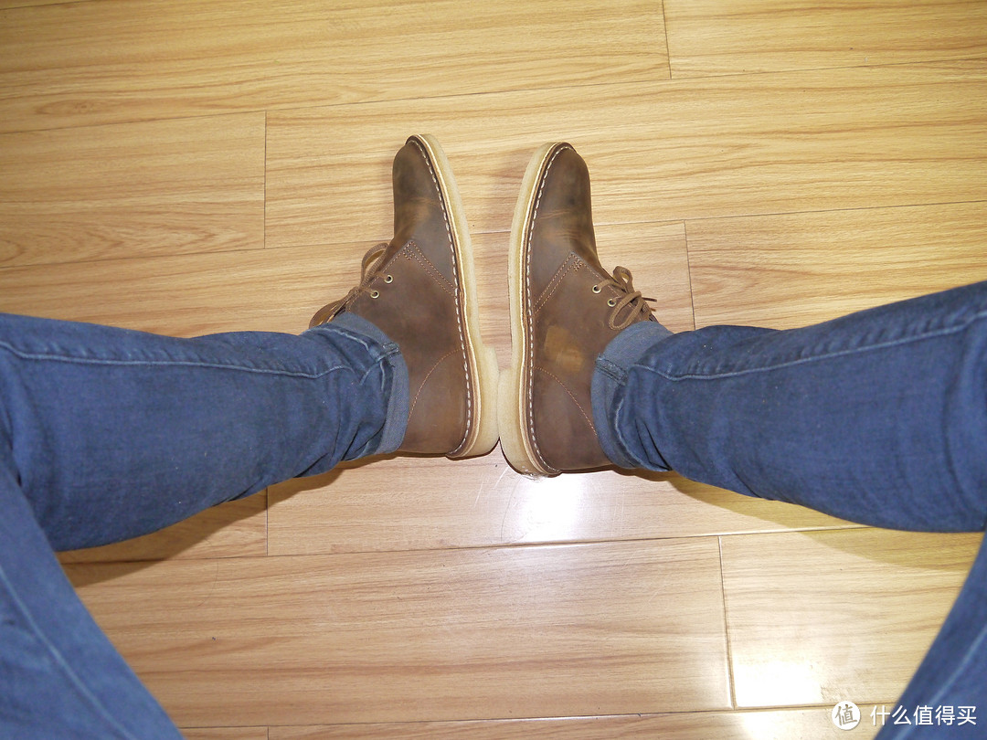 【真人秀】我与鞋子才是真爱： Clarks 其乐 Originals 情侣款沙漠靴 + Cole Haan Glenn Chukka Boot 男靴