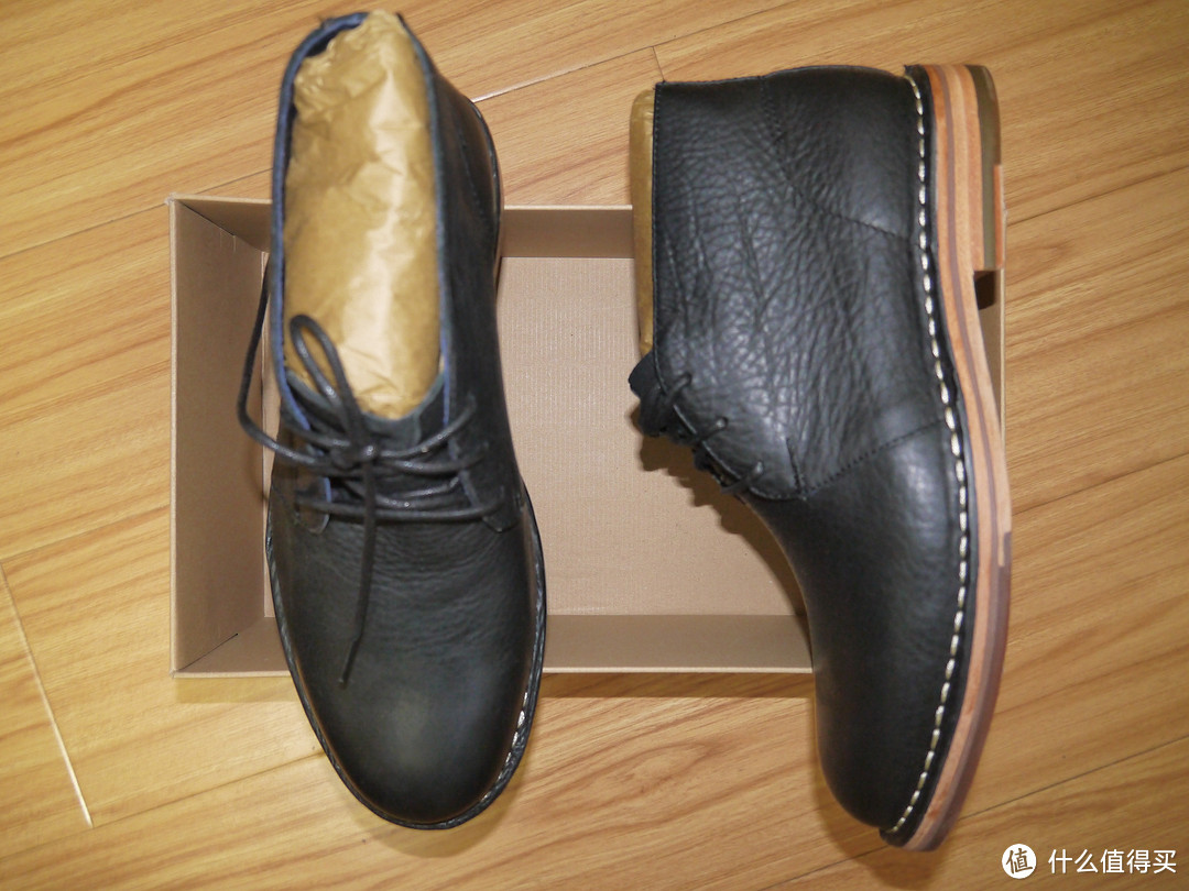 【真人秀】我与鞋子才是真爱： Clarks 其乐 Originals 情侣款沙漠靴 + Cole Haan Glenn Chukka Boot 男靴