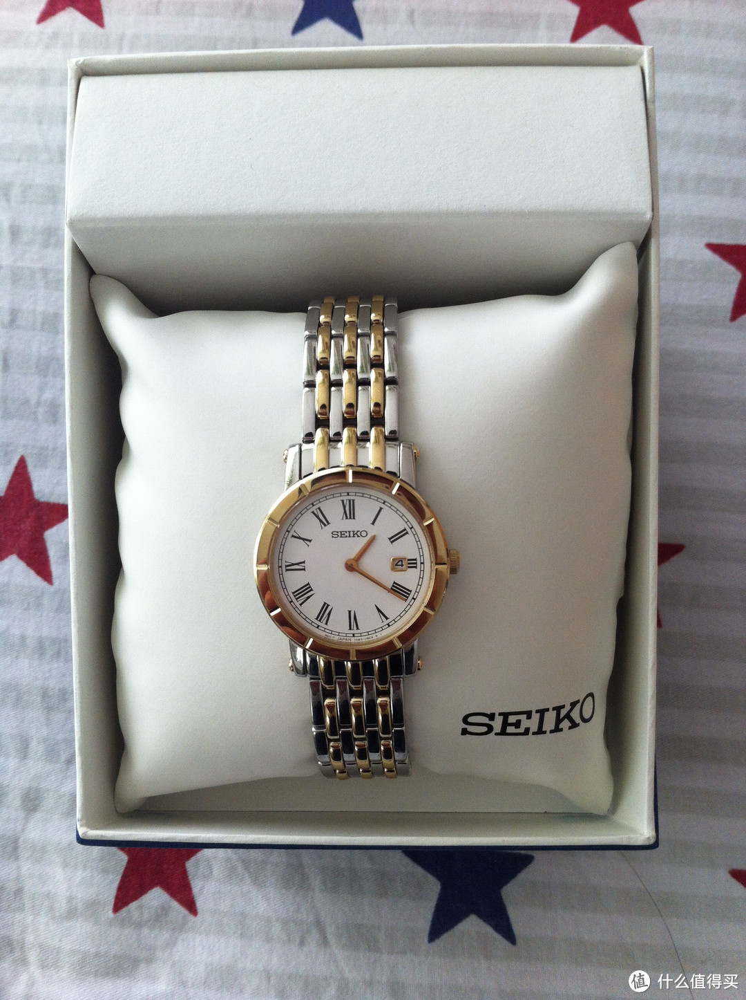 送给女王的礼物：Seiko 精工 Bracelet SXB418P1 女士腕表