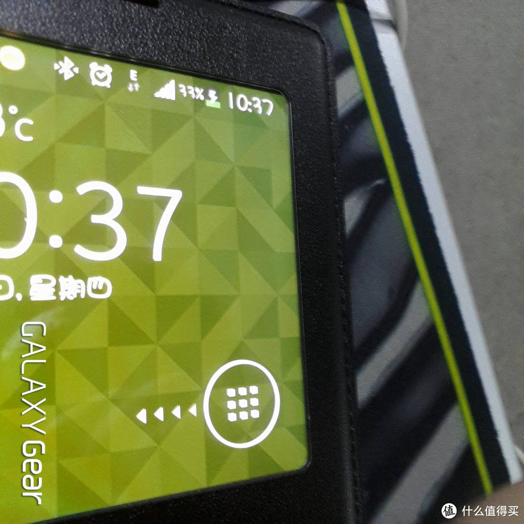 海淘 Samsung 三星 Note3 S View 无线充电智能保护套