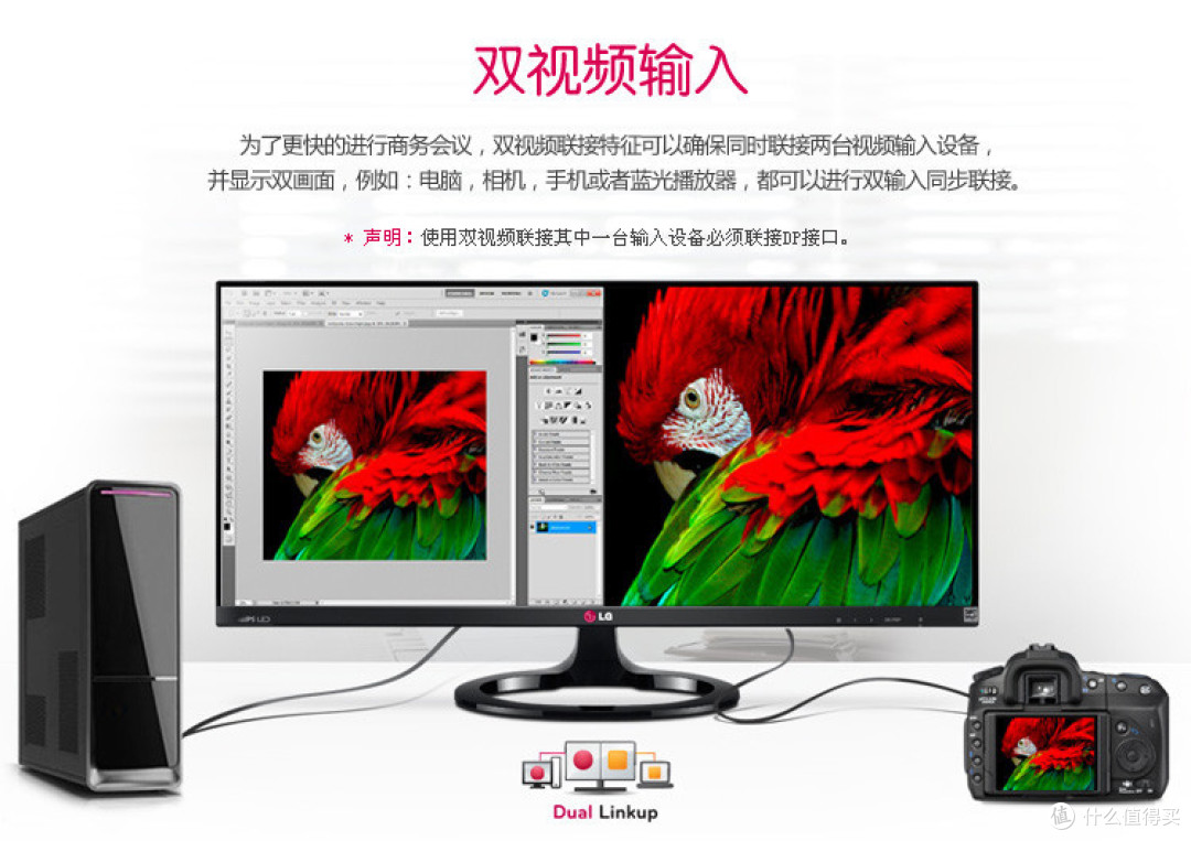 LG 29EA73 29英寸 LED背光 IPS 21:9超宽屏液晶显示器