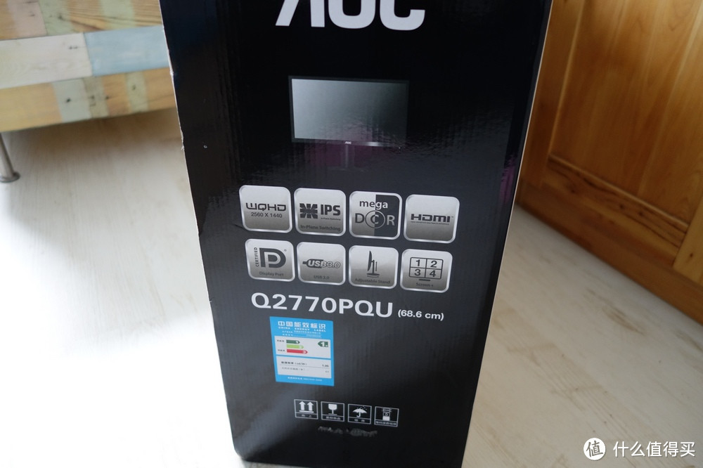 从19寸直接跨越到27寸：AOC Q2770PQU 27英寸液晶显示器