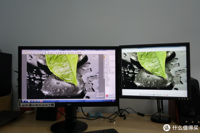 从19寸直接跨越到27寸:aoc q2770pqu 27英寸液晶显示器