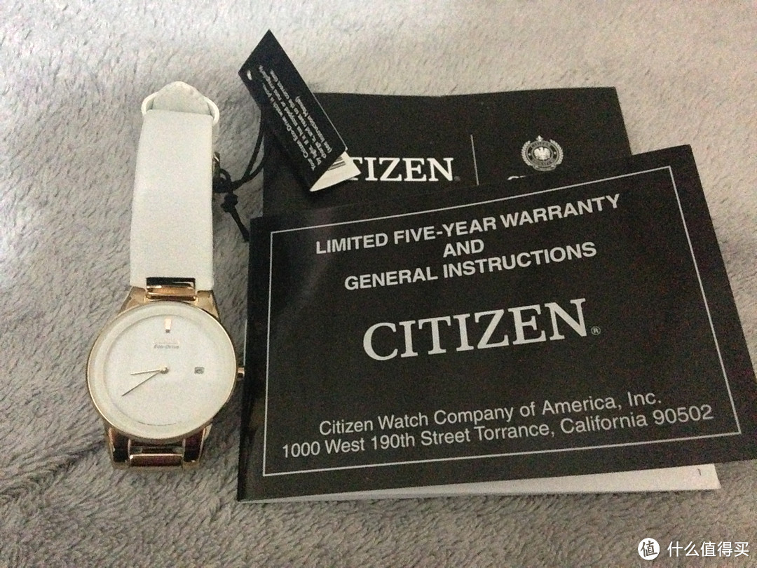 女人节才收到的情人节礼物：Citizen 西铁城 GA1053-01A Axiom 光动能玫瑰金女士腕表