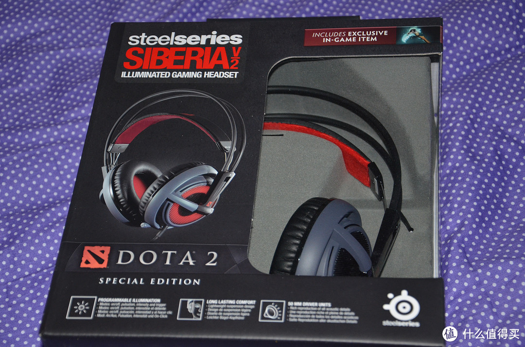 Steelseries 赛睿 SIBERIA V2 DOTA2  SPECIAL EDITION 游戏耳机