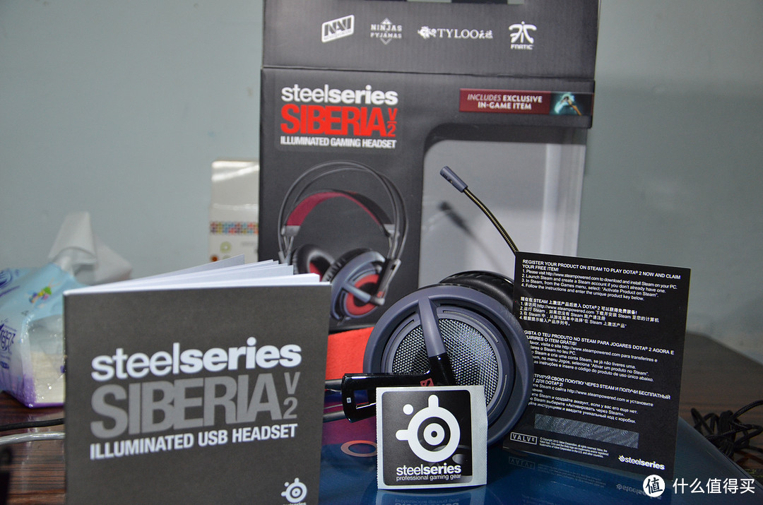 Steelseries 赛睿 SIBERIA V2 DOTA2  SPECIAL EDITION 游戏耳机