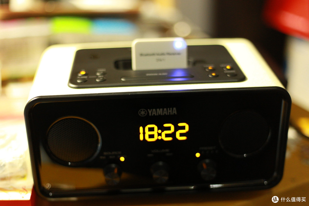 床头小闹钟:YAMAHA 雅马哈 TSX-70 苹果接口 桌面基座音响