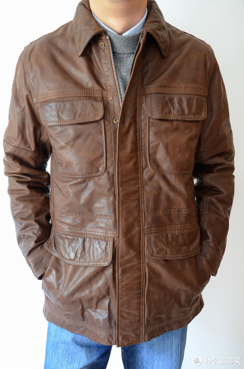 粗犷厚重军旅风——Timberland 天木兰 Earthkeepers系列 Abington Leather Field Coat 男士皮衣，尺码选择及保养