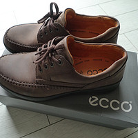 ECCO 爱步 Seawalker Tie Oxford 男士休闲皮鞋