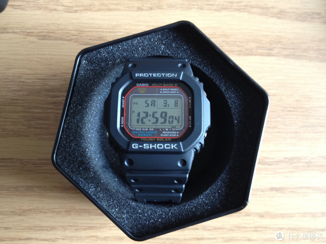 CASIO 卡西欧 G-Shock GWM5610-1 男款腕表 + “玩具表”MQ24-1B3