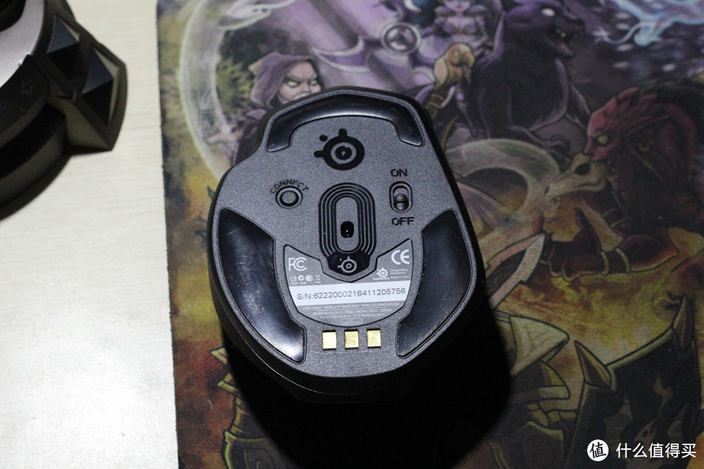 三只老鼠：Logitech 罗技 G700s 无线游戏鼠标 + SteelSeries 赛睿 Diablo III 暗黑3 游戏鼠标、WOW 魔兽世界 游戏鼠标