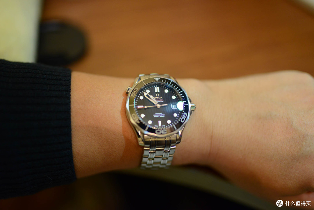 送给自己的生日礼物omega欧米茄海马系列男款机械腕表21230412001003