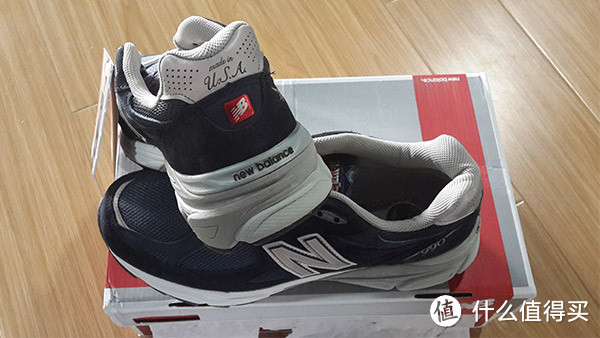 New Balance 新百伦 M990 V3 第三代总统慢跑鞋海军蓝 两周到手